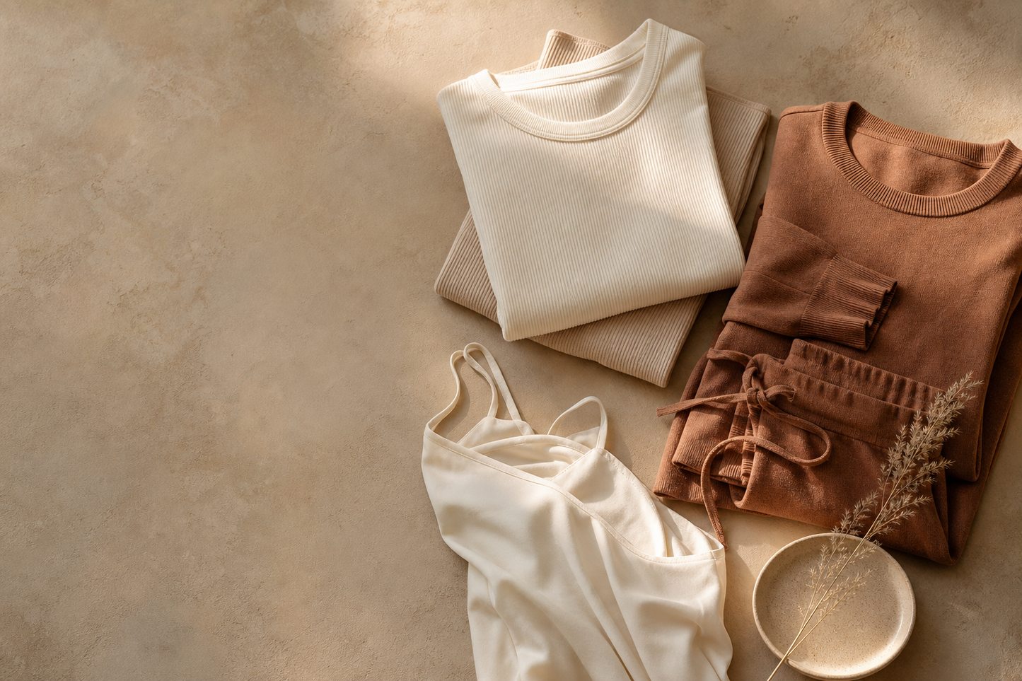 The five-piece lounge capsule