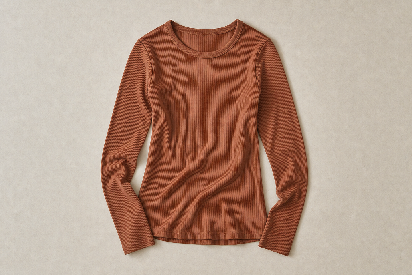 Rib Long-sleeve Top product